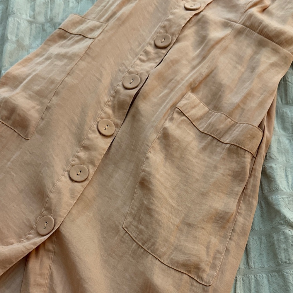 Urban outfitters Peach Button Down dress - boho - small - Picture 3 of 10